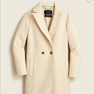 J. Crew Daphne Topcoat in Italian Wool